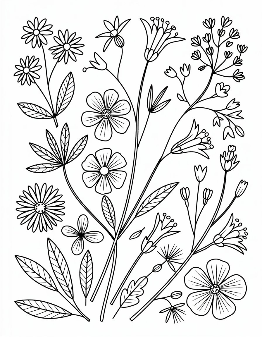 Pressed Wildflower Collection